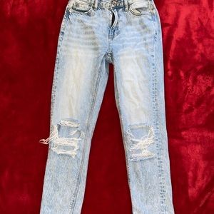 American Eagle mom jeans